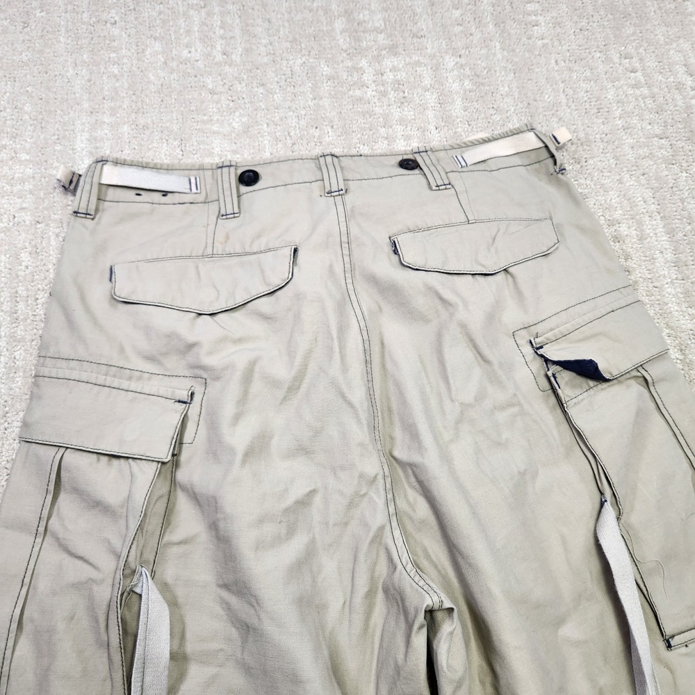 Vintage No Boundaries Cargo Pants Men 32x32 Baggy Paratrooper Wide Leg Y2K Trip - Picture 11 of 15